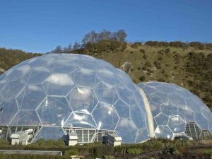 The Eden Project is a popular destination for a day out when you plan a 3-day camping break in Cornwall